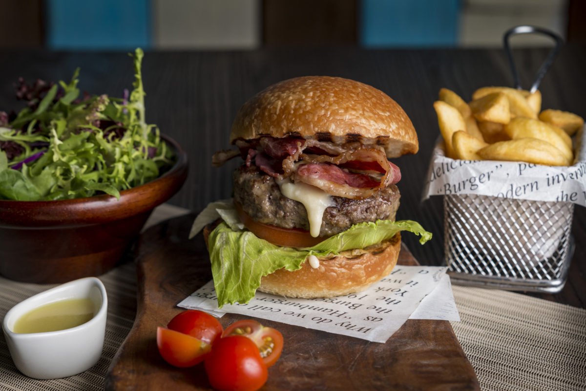 Food Photography - Beef and Bacon Burger