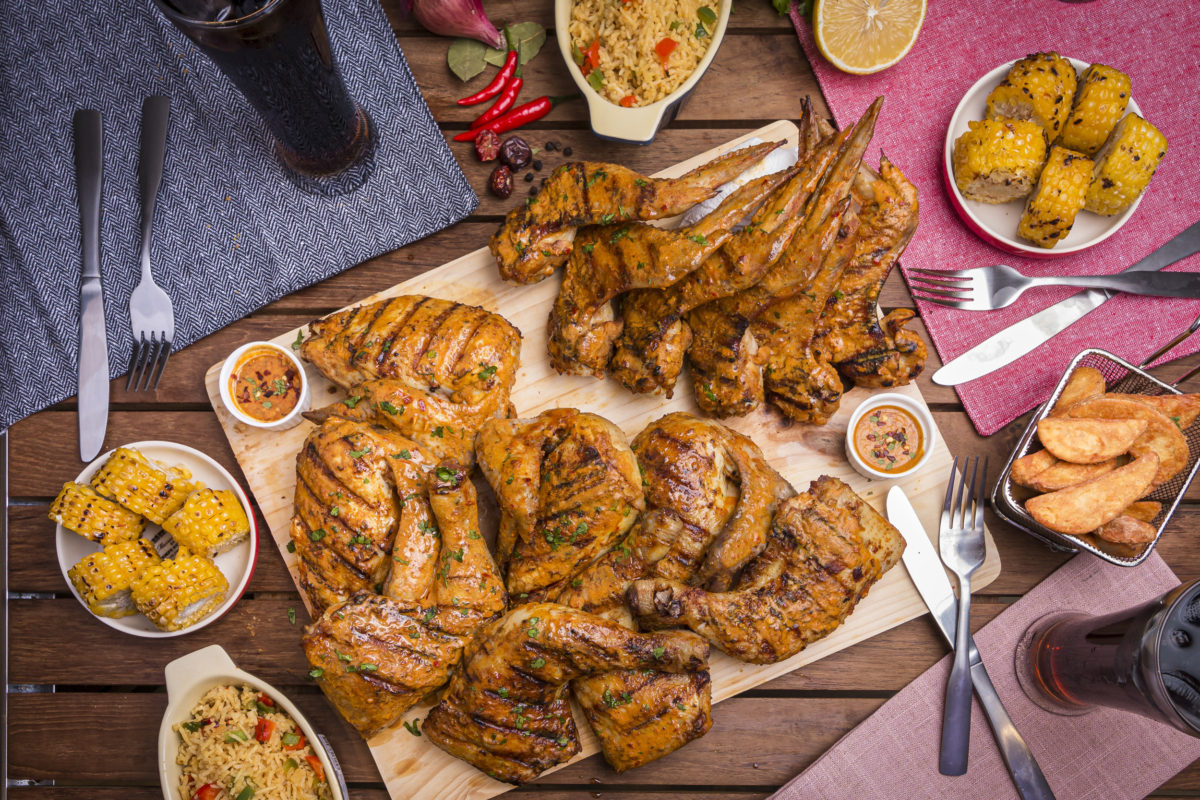 Food Photography - Grilled Chicken Meal