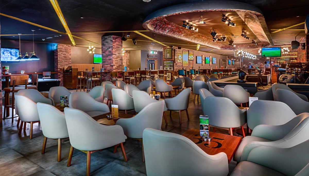 Interiors Photography - Sports Bar