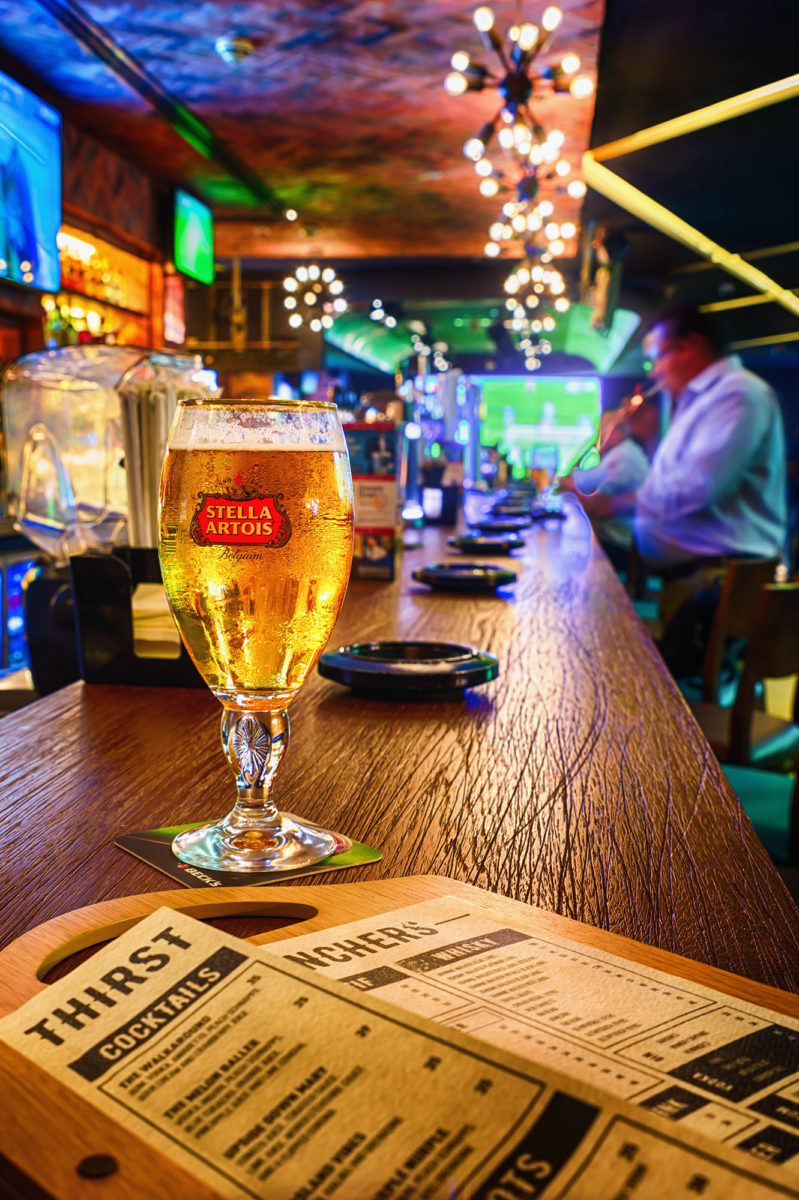 Huddle Sports Bar - Interior Design Photography - Navin Khianey Creative Productions